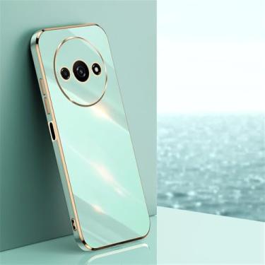 Imagem de Capa de revestimento para Xiaomi Redmi A3 A 3 XiaomiRedmiA3 CoqueSoft Silicone Protection Cute Ultra-fino Phone Cover, verde, paraXiaomi Redmi A3