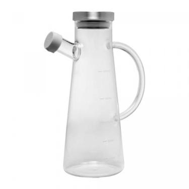 Imagem de Galheteiro de Vidro Borosilicato com Tampa de Metal Slim 500ml Wolff
