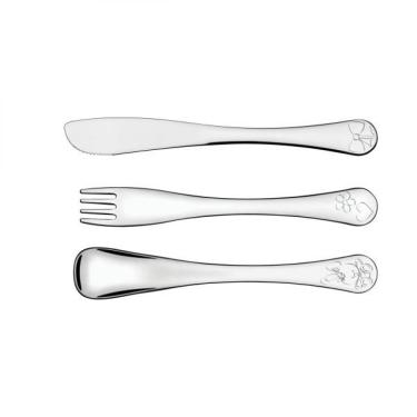 Imagem de Jogo de Talheres Infantil Tramontina Le Petit em Aço Inox