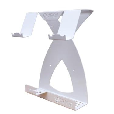 Imagem de Suporte Fixo de Parede Compatível para Console Personalizado Xbox One S ou X Cor Branco