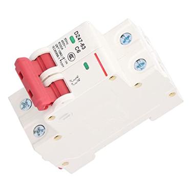 Imagem de Visuário de Circuito Em Miniatura 2P Design de Janela Visual Humanizada Disjuntor Miniatura para Evitar Sobrecarga para Edifícios de Escritórios e Uso Residencial PC Material (6a)