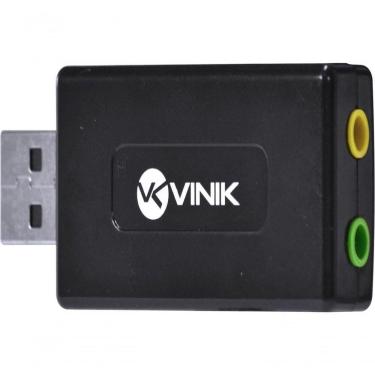 Imagem de Adaptador Placa De Som Usb 7.1 Canais Virtual Ausb71