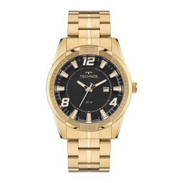 Imagem de Relógio Technos Masculino Racer Dourado - 2115uab-1p Relógio Technos Masculino Racer Pr...