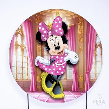 Imagem de Painel Decorativo para Festa 1,80x1,80 metros Vesti Fácil com Elástico Minnie - Fera Print
