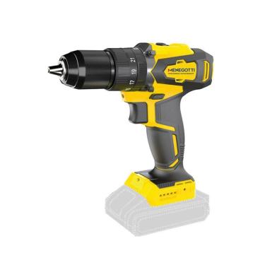 Imagem de Parafusadeira Furadeira 1/2" 13mm Sem Bateria 20V Brushless MFI20 Menegotti