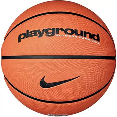 Imagem de BOLA DE BASQUETE EVERYDAY PLAYGROUND 8P DEFLATED AMBER/BLACK/BLACK