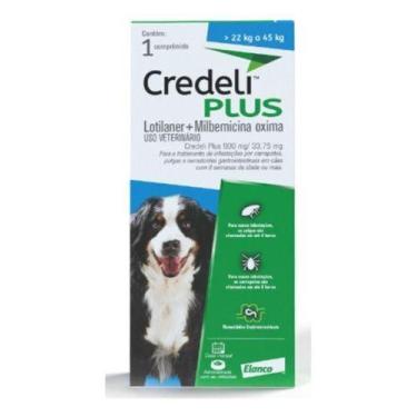 Imagem de Antipulgas Elanco Credeli Plus Para Cães De 22 A 45 Kg