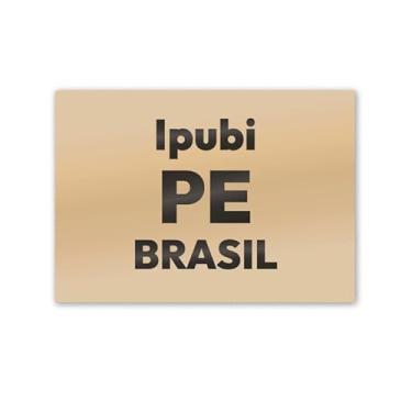 Imagem de Imã de Geladeira Ipubi Pernambuco MDF 8x5 para Decorativo