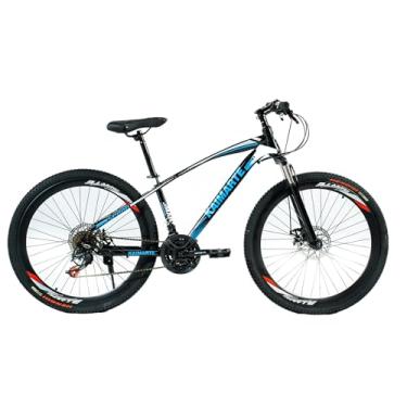 Imagem de Bicicleta Aro 26 Bike 21 Vel Marchas Freio a Disco VorteX Quadro Aço Carbono Leve Resistente Cor - WCT FITNESS