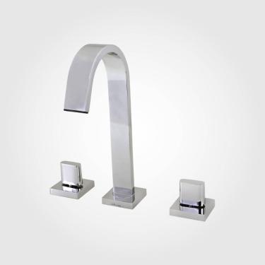 Imagem de Misturador Para Lavatório Mesa Dn15 Dom Cromado Perflex