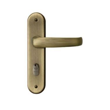 Imagem de Fechadura Externa Papaiz Mz272 40mm Espelho Oxidado, Oxidado