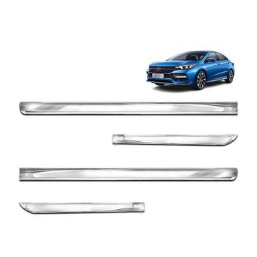 Imagem de Friso Lateral Arrizo 6 2021 2022 2023 Kit XTreme Cromado Espelhado - S