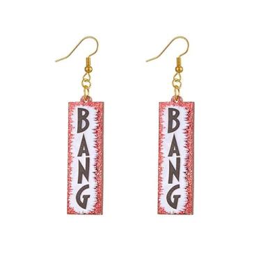 Imagem de BANG Brincos de cowboy ocidentais para mulheres – Roupa de cowboy Carter e produtos para fãs, joias ocidentais elegantes para festas, shows e acessórios de moda, Small, Metal, em