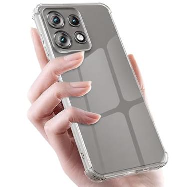 Imagem de Capa Case Protetora Anti Impacto Celular TPU Compatível Motorola Moto EDGE 50 Transparente Premium