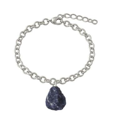 Imagem de Pulseira de Sodalita - Cristal Natural, Prata 925