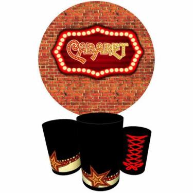 Imagem de Trio Capas Cilindro + Painel Redondo 1,50m Cabaré - Fadrix, K1CAB0001