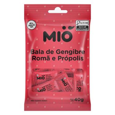 Imagem de Bala Gengibre Romã e Própolis Mió 40g