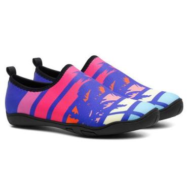 Imagem de Sapatilha Beach Tênis Neoprene Antiderrapante Esportiva Náutica Aquáti