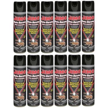 Imagem de Jimo Mata Baratas Formiga Aranhas e Escorpiões 300ml 12un