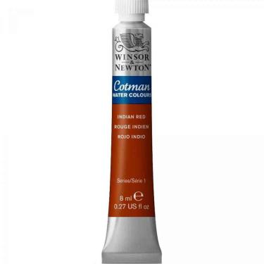 Imagem de Aquarela Cotman W&N Tubo 317 Indian Red 8Ml