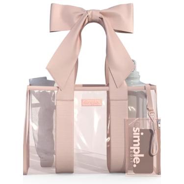 Imagem de Simple Edit Jelly BowMe Tote – Bolsa transparente de geleia | Resistente à água, areia, à prova de pontas, leve para transporte | Ideal para praia, piscina, academia e viagens