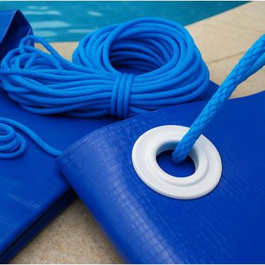 Imagem de Capa de Segurança 4.5x2.5 M para Piscina CK500 Micras PVC Vinil + Kit de Instalação - Suporta Peso, Evita Quedas e Acidentes
