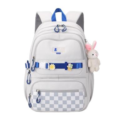Imagem de Mochila escolar TYHOTULY Cute para meninas Kawaii White 30L