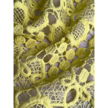 Imagem de Tecido Renda Guipir VAR 7 I 1m x 1,30m (Aspen Golden)