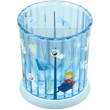 Imagem de Skater SRS1-A Suporte giratório para acessórios, diâmetro de 10 cm, 4 compartimentos, inclui divisórias, Disney Frozen Girls,