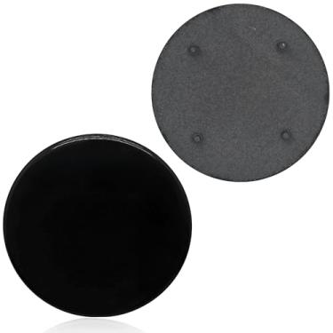 Imagem de WB29K10024 Capa de queimador grande de superfície para gás, peça de reposição para fogões de gás GE, cooktops, bancada, diâmetro de 9,5 cm (2 peças)