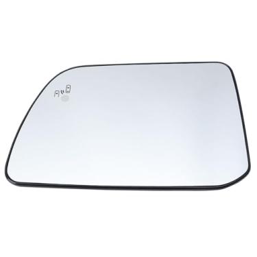 Imagem de Vidro espelhado do lado esquerdo do motorista compatível com Ford Edge 2011-2014 para Lincoln MKX 2011-2015, espelho lateral externo esquerdo, vidro retrovisor com aquecimento elétrico e ponto cego