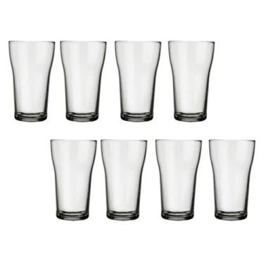 Imagem de Copo Boteco Cerveja Restaurante Com 8 Unid 200ml Chopp Nadir - NADIR F