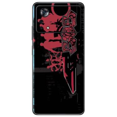 Imagem de Capa Adesivo Skin055 Verso Para Poco X4 Pro 5G (2022) - KawaSkin