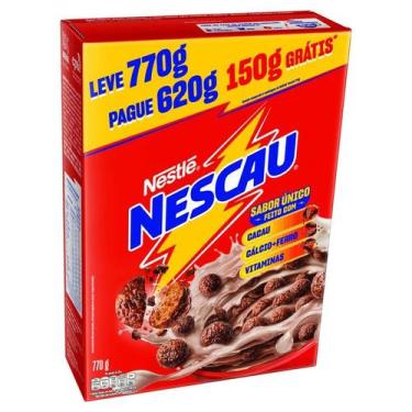 Imagem de Kit c/ 3 Nescau cereal matinal crocante de energia 770g - Nestlé