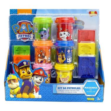 Imagem de Ki-Massa Patrulha Canina - Kit Com 6 Potes