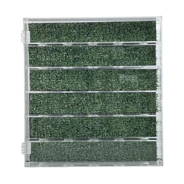 Imagem de harayaa Estojo de exposição de bolas de golfe, presente de colecionador, acessórios decorativos de recordações esportivas, suporte de parede para montagem em