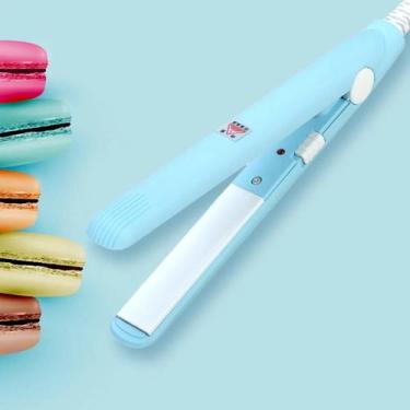 Imagem de Alisador de cabelo Mini Flat Iron Blue Ceramic Tourmaline - Lightbek O