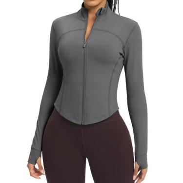 Imagem de Jaqueta, cor de pele, feminina, leve, zíper, ioga, corrida - Colorskin