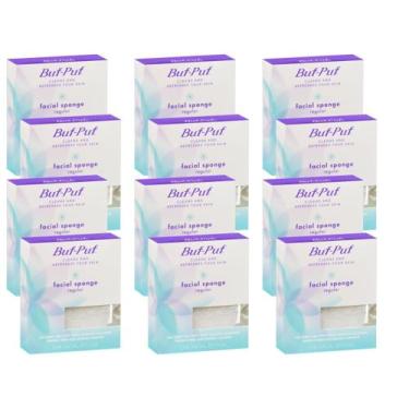 Imagem de Esponja facial desenvolvida por Buf-Puf, dermatologista, 12 unidades