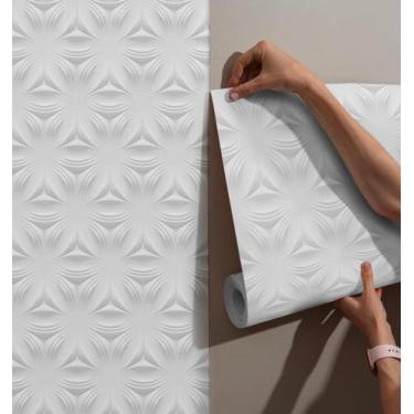 Imagem de Papel de Parede Adesivo efeito 3D para Quarto Cozinha Sala Autocolante