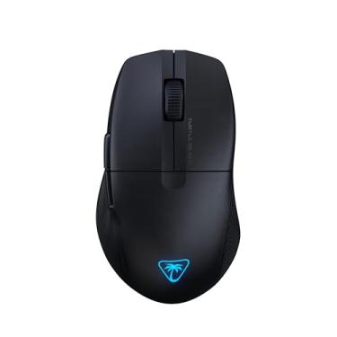 Imagem de Turtle Beach Pure Air - Mouse ergonômico sem fio ultraleve RGB para jogos, sensor óptico de 26 K DPI, bateria de 125 horas, sistema duplo sem fio, interruptores óticos Titan, Bluetooth, iluminação RGB