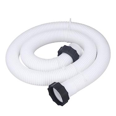 Imagem de Luqeeg Mangueira de Bomba de Piscina, Mangueira de água à Prova de Vazamento de 1,5 Polegadas, Material de PE Resistente e Leve Accessories da Piscina do Solo Com Mangueiras de Filtro (1,5m)