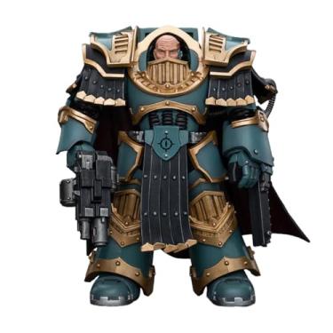 Imagem de Joytoy Warhammer The Horus Heresy Sons of Horus 1:18 Action Figure Mecha Joy Toy Legion Praetor in Cataphractii Terminator Armour Collection Model Anime 4.9 inch