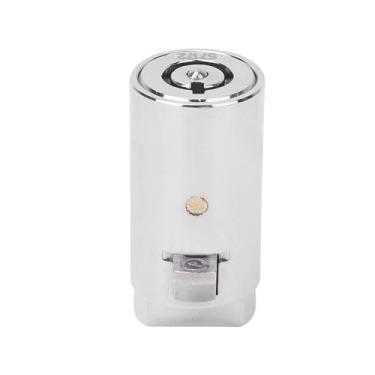 Imagem de HEEPDD Chave da Máquina de Venda Automática de Cor Cromo de Liga de Zinco, Ferramenta de Desvio Tubular de Abertura única Tubular para Máquinas de Venda Automáticas Caixa