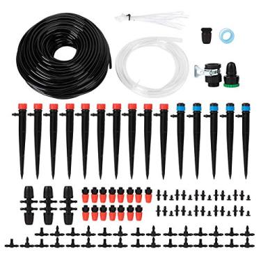 Imagem de Kit de irrigação por gotejamento do de irrigação de jardim Conjunto de rega automática de 40m para terraços plantas de estufa de alta qualidade material plástico