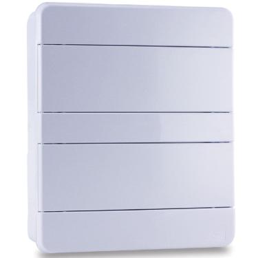 Imagem de Quadro de Distribuição de Embutir 24 Disjuntores DIN com Barramento - 600300026 - FORCELINE