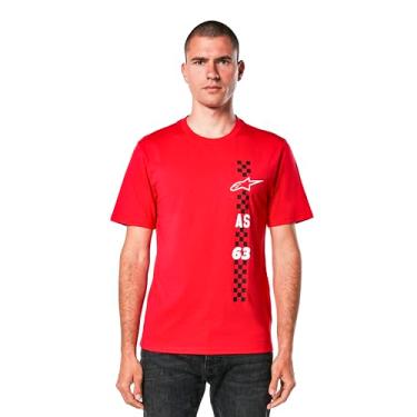 Imagem de Alpinestars 1214-73136-30-L: Camiseta fígado Csf vermelha Lg