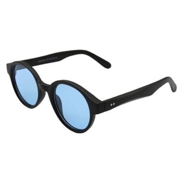 Imagem de Oculos de Sol Redondo Original Premium Classico Em Alta UV400 Unisex Feminino Masculino - Modelo Harry - Cacife Brand (Azul)