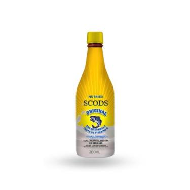 Imagem de SCODS 200ml Nutriex  Óleo de Fígado de Bacalhau  Vitaminas A e D  Supl