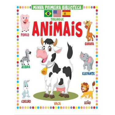 Imagem de Minha Primeira Biblioteca Trilíngue - Animais